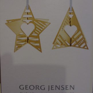 Georg Jensen - Jólaóróar litlir 2019 - tré og hjarta