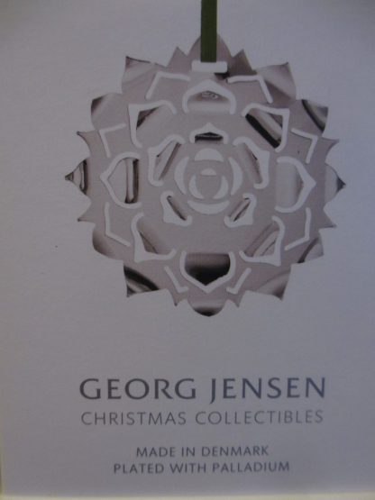 Georg Jensen - Jólaórói - 2020 palladium rós