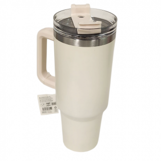 Thermo brúsi með handfangi - beige