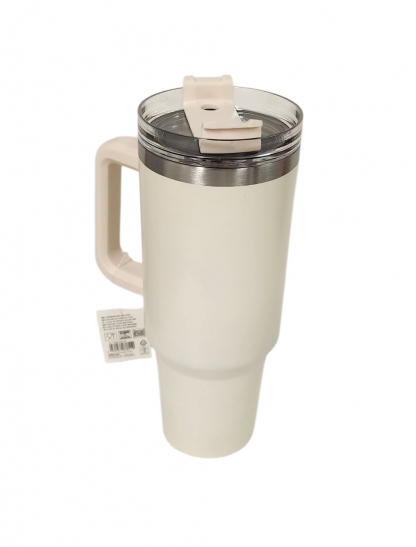 Thermo brúsi með handfangi - beige