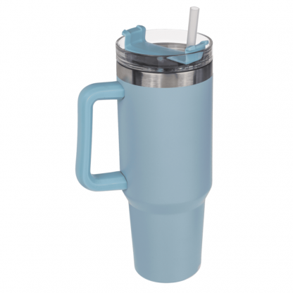 Thermo brúsi með handfangi - 1.2 L - blár