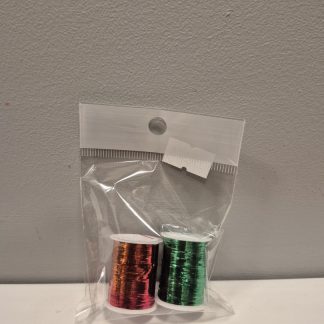 Hannyrðir útsaumsgarn metallic