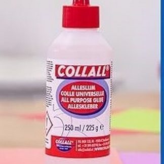 Föndur - lím penslar og málning